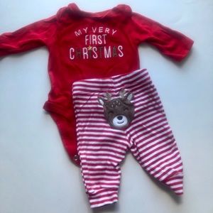 Carters Newborn Christmas Outfit Gender neutral